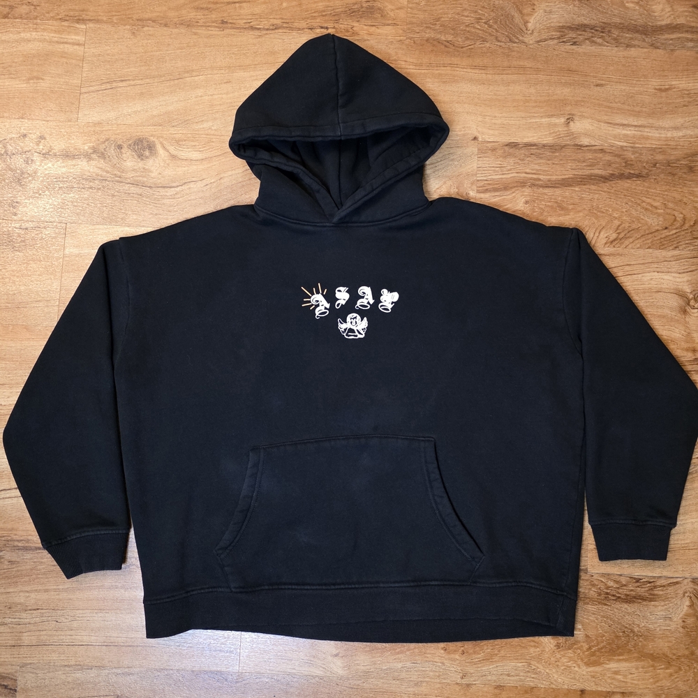 ASAP Rocky Culture Black Graphic Hoodie